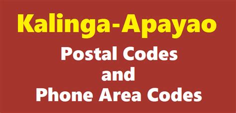 zip code of apayao|Philippine Zip Codes (Kalinga Apayao .